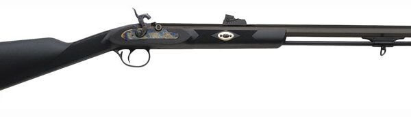 TRADITIONS DEERHUNTER RIFLE – 50 CAL PERCUSSION BLUE/SYNTH