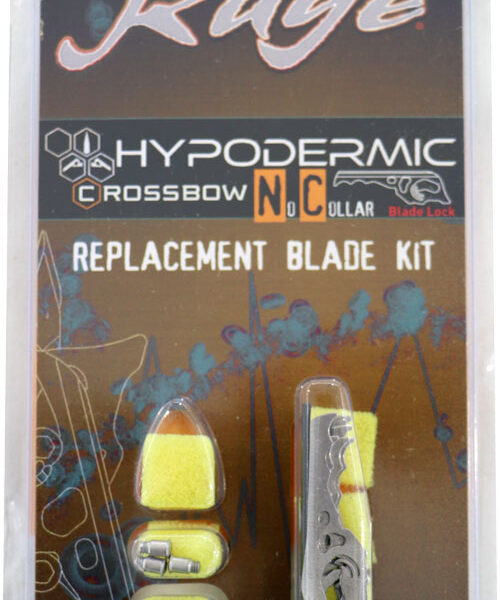RAGE REPLACEMENT BLADES – HYPODERMIC XBOW NO-COLLAR