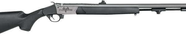 TRADITIONS PURSUIT XT 50 CAL – 26″ W/SIGHTS S/S CERAKOTE/BLK