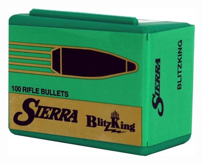 SIERRA BULLETS .25 CAL .257 – 90GR BLITZKING 100CT