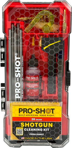 PRO SHOT SHOTGUN CLEANING KIT – 20GA