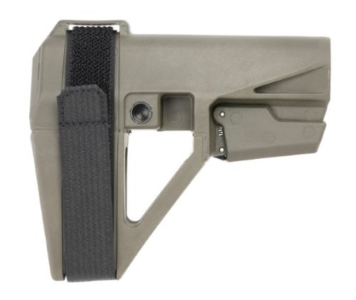 SB TACTICAL BRACE SBA5 – OD GREEN ADJUSTABLE