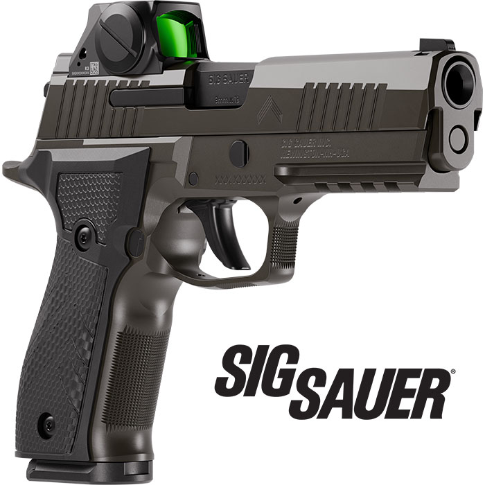 P226X Legion 9MM 4.4 inch barrel 18 Round Legion Gray with Night Sights