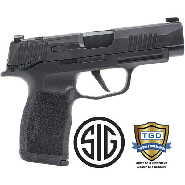 P365XL 9MM 3.7 inch barrel 12 Round in Black with Night Sights Optic Ready and M