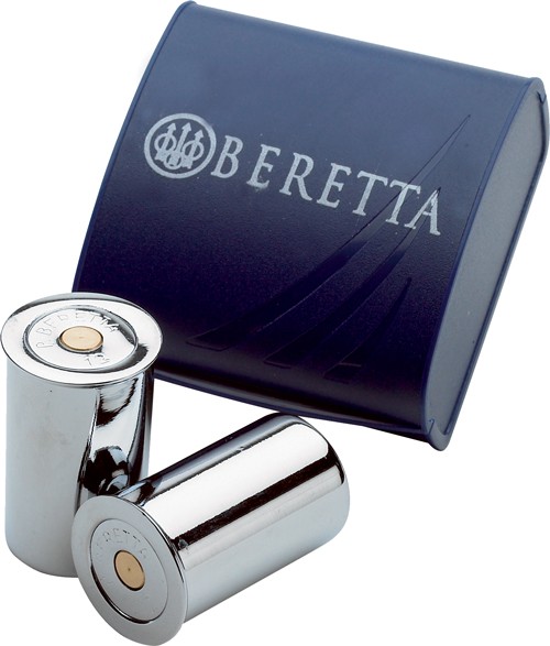 BERETTA SNAP CAPS 12 GAUGE – DELUXE NICKELED BRASS 2-PACK