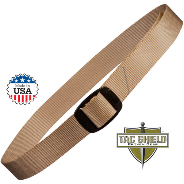 BDU Belt 1.75 inch Single Wall Tan One Size