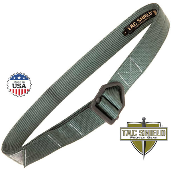 Tactical Riggers Belt 1.75 inch Double Wall Gray Small fits waist 30 to 34 inche