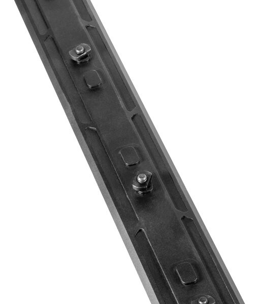 WARNE 12″ ARCA RAIL M-LOK – INTERFACE BLACK