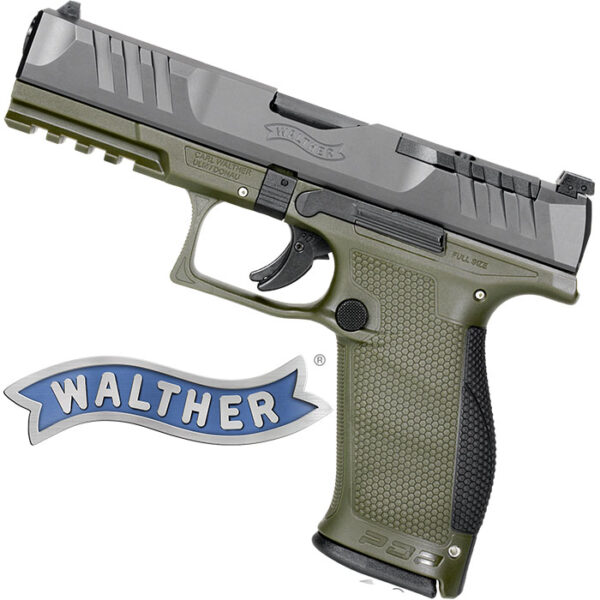 PDP 9MM 4.5 inch barrel 17 Round Green Optic Ready