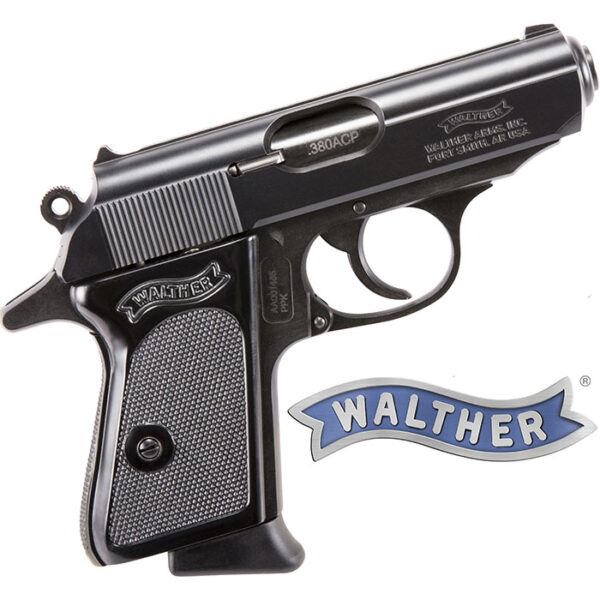 PPK .380 ACP 3.3 inch barrel 6 Round Blue