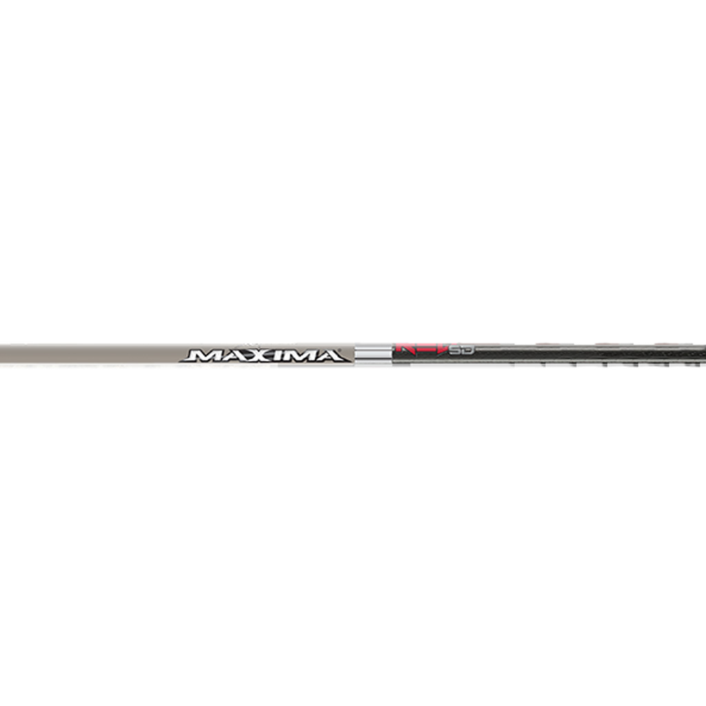 Carbon Express Maxima Red 6mm Stone Gray Shafts 350 1 doz.