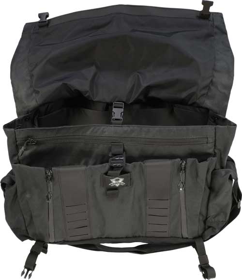 GREY GHOST GEAR WANDERER BAG – 2.0 WAXED CANVAS BLACK