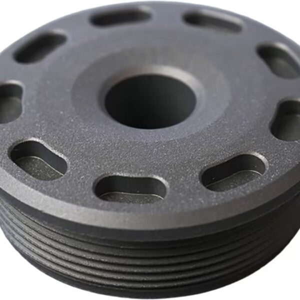 SILENCERCO BRAVO FRONT CAP TI 7.62MM BLK