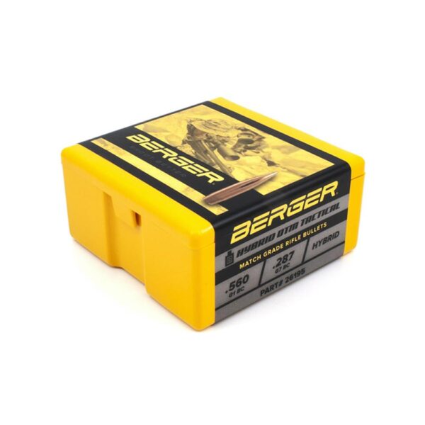 Berger OTM Tactical Rifle Bullets 6.5mm .264″ 130 gr AR Hybrid HPBT 100/ct