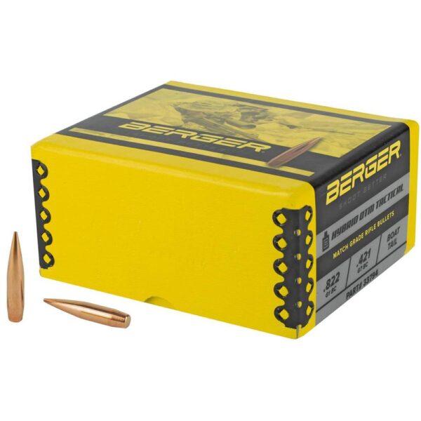 Berger OTM Tactical Rifle Bullets .338 cal .338″ 300 gr HPBT 250/ct
