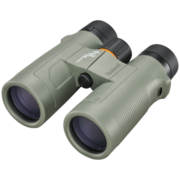 Bushnell 10×42 Bone Collector Binocular Roof with Harness Box Green