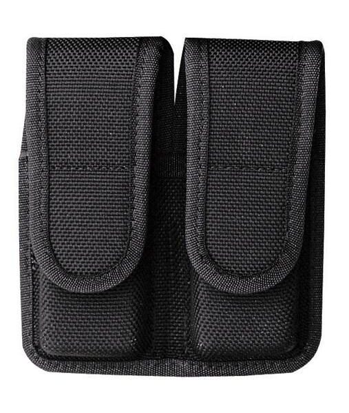Bianchi Model 7302H AccuMold Double Magazine Pouch for Glock 20 21 Hook and Loop Black