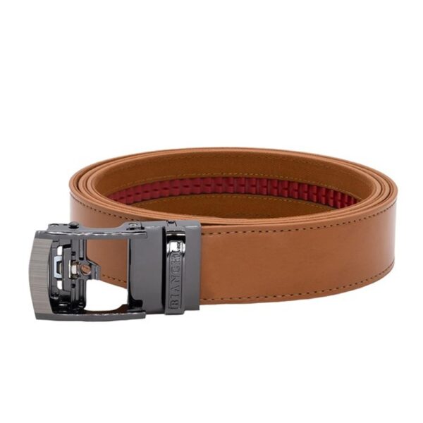 Bianchi B13 NexBelt Leather Belt 1.5″ Universal Fit Tan