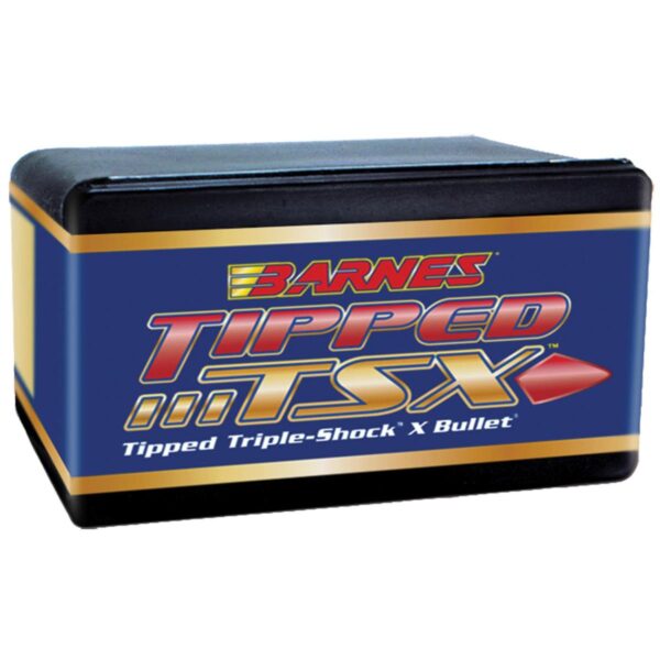 Barnes Tipped TSX (TTSX) Bullets .30 cal .308″ 168 gr TTSXBT 50/ct