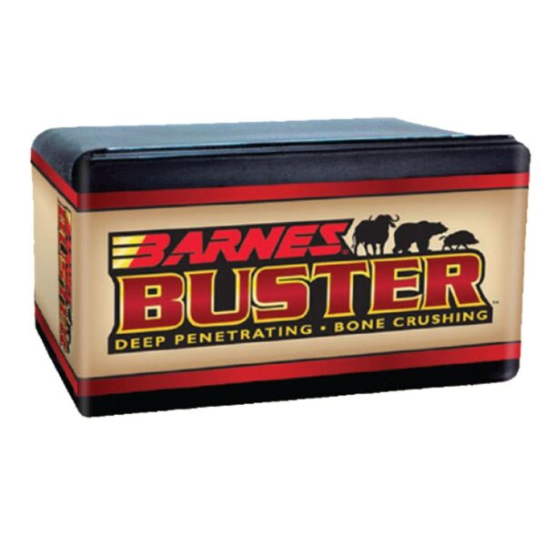 Barnes Buster Hunting Bullets for Handguns & Lever Rifles .500 S&W .500″ 400 gr FNFB 50/ct