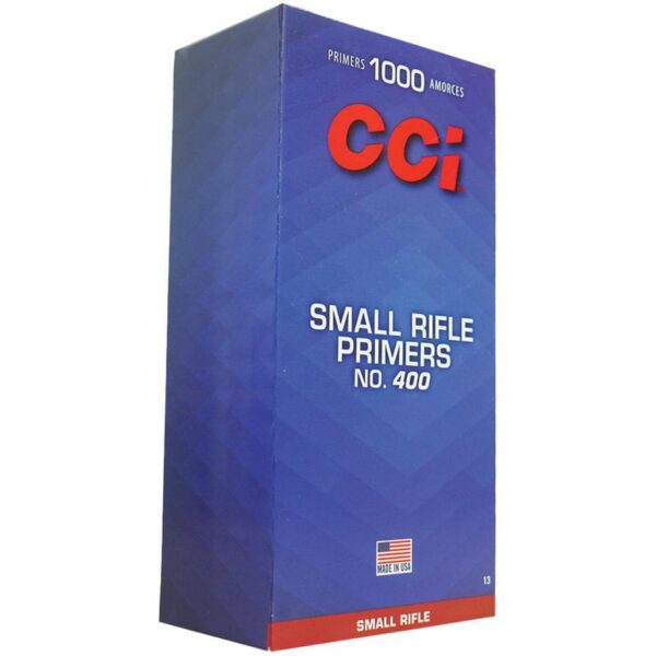 CCI Standard Primers #400 Small Rifle – 1000/ct