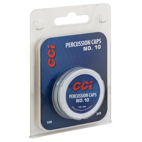 CCI #10 Percussion Caps for Muzzleloading – 1000/ct