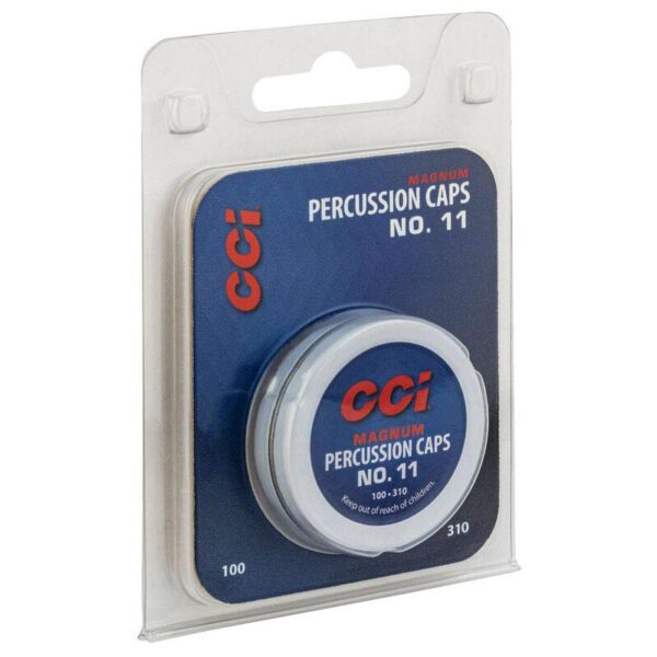 CCI #11 Magnum Percussion Caps for Muzzleloading – 1000/ct