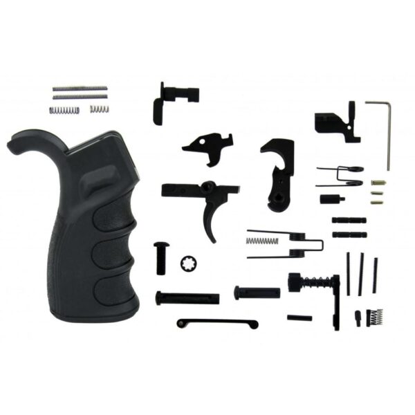 TacFire AR-10 Lower Parts Kit – Black