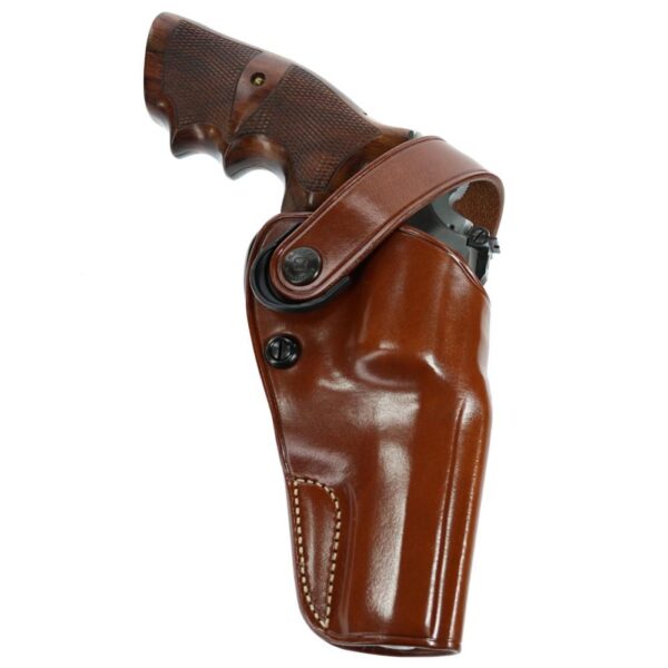 Galco DAO Strongside/Crossdraw Belt Holster for S&W K&L Frame with 6″ Barrel Tan RH