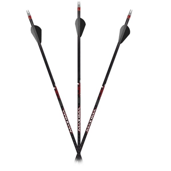 Carbon Express Maxima Sable RZ 400 Hunting Arrows – 12/pk