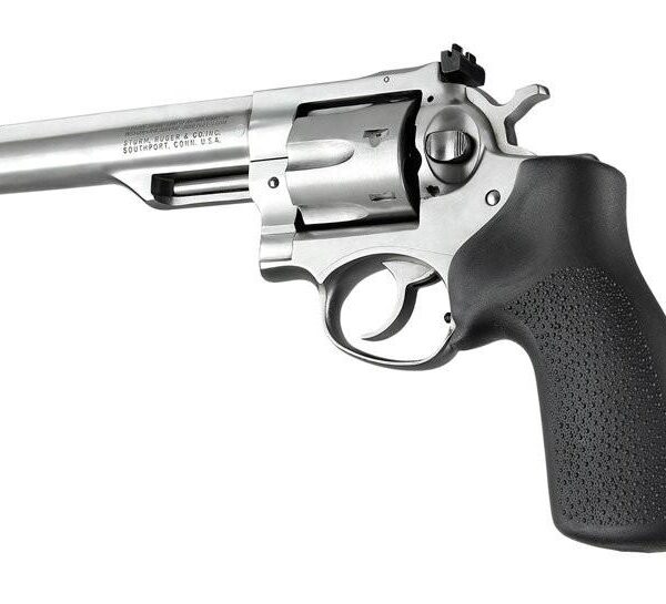 Hogue Ruger GP100/Super Redhawk No Finger Groove Rubber Grip