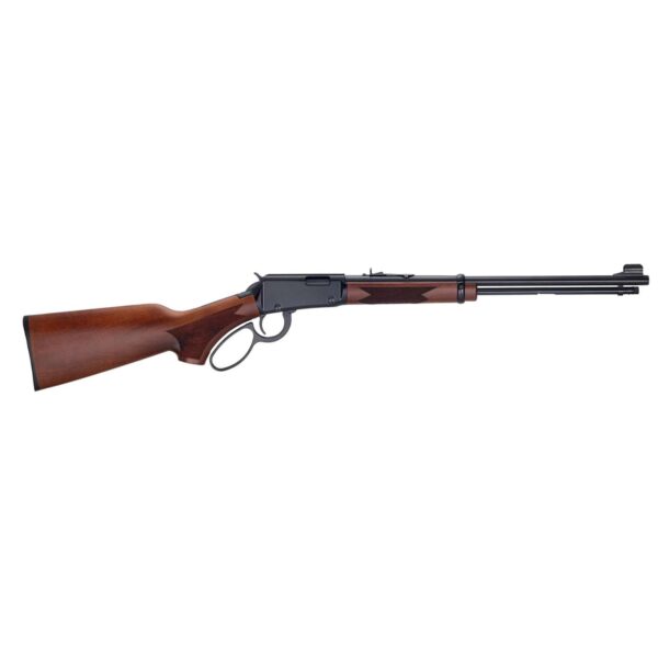 Henry H1 Western Rifle .22 WMR 12rd Capacity 18.5″ 1/2×28 Threaded Barrel Walnut Stock
