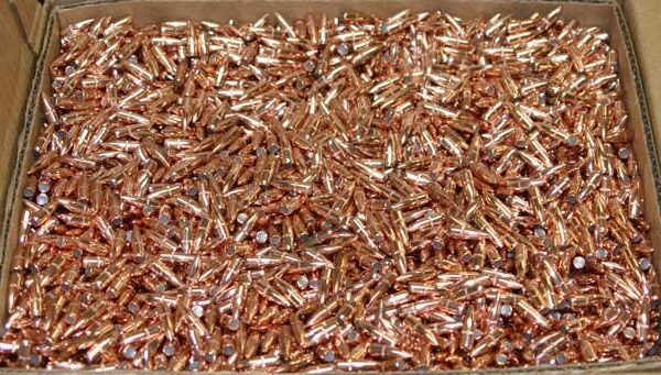 Hornady Traditional Rifle Bullets .22 cal .224″ 55 gr HP 6000/ct BULK