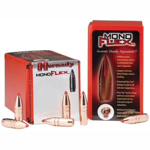 Hornady MonoFlex Rifle Bullets .30-30 Win .308″ 140 gr MFLX 50/ct