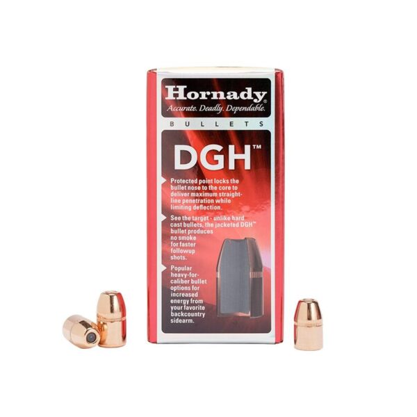 Hornady Dangerous Game Handgun Bullets 38 cal .357″ 165 gr DGH 50/ct