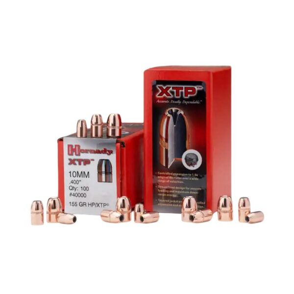 Hornady Handgun Bullets 10mm .400″ 180 gr XTPHP 100/ct