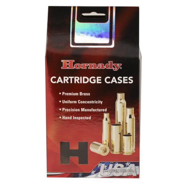 Hornady Unprimed Brass Rifle Cartridge Cases 8.5×55 Blaser 50/ct