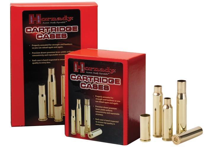 Hornady Unprimed Brass Handgun Cartridge Cases .44 Mag 100/ct