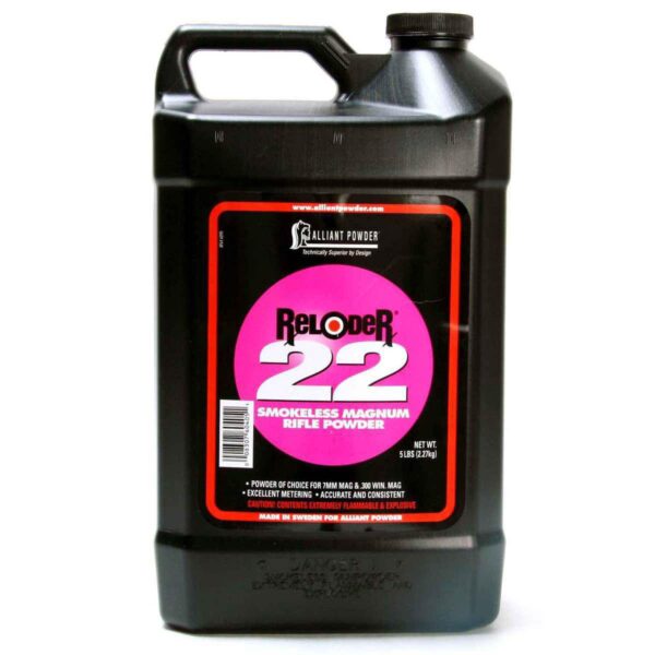 Alliant Reloder 22 Rifle Powder 5 lbs