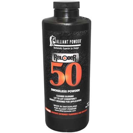 Alliant Reloder 50 Rifle Powder – 1lbs