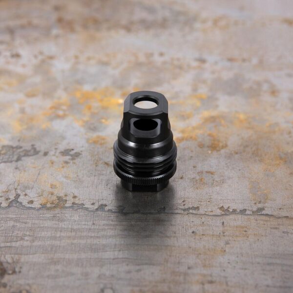 SilencerCo ASR Single Port Muzzle Brake 1/2×28 9mm Luger