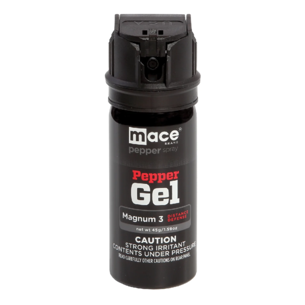 Mace Magnum 3 Pepper Gel Distance Spray 18′ Range – Black