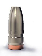 Lee Round Flat Nose Rifle Mould – 6 Cavity (Handles Sold Separately) .225″ 55 gr