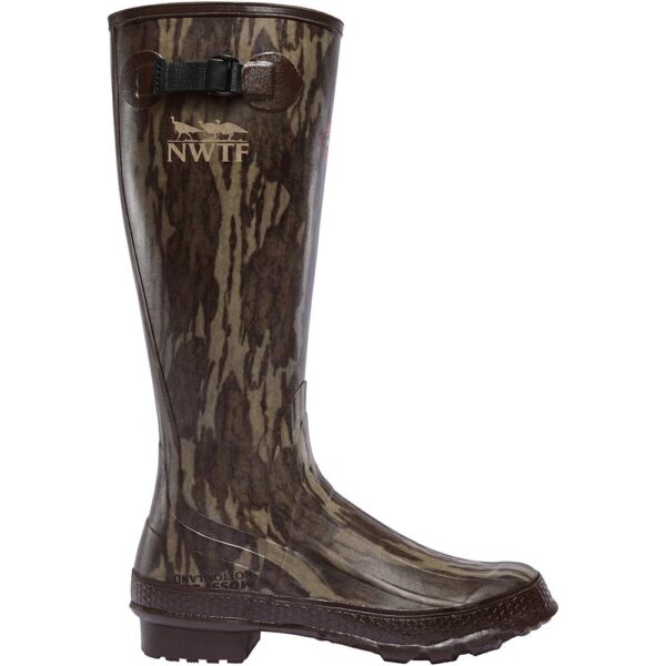LaCrosse Grange NWTF 18″ Hunting Boot Mossy Oak Original Bottomland Size 9