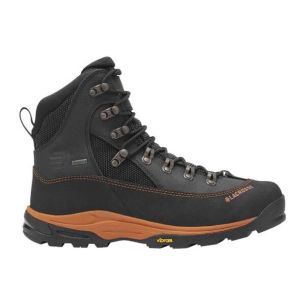 Lacross Ursa MS 7″ Boots Gunmetal/Orange GTX Size 8