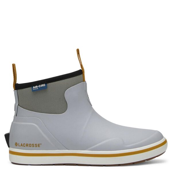 LaCrosse Womens Alpha Deck Boot 6″ Wild Dove Grey Size 7