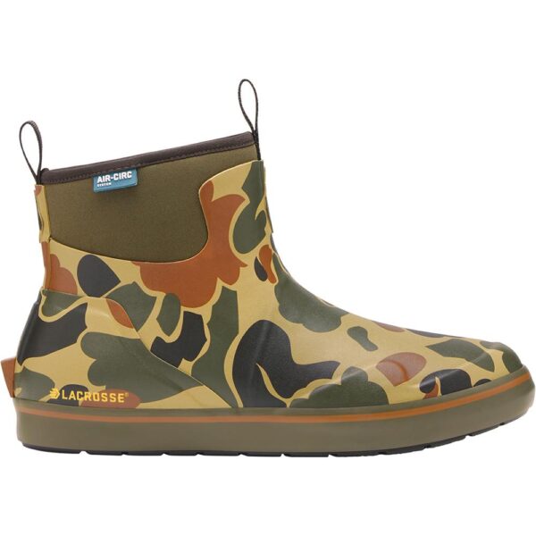 LaCrosse Alpha Deck Boot 6” Hardwoods Duck Camo Men’s Size 14M