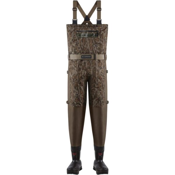 LaCrosse Alpha Swampfox Breathable Mossy Oak Bottomland 1000G Size 8