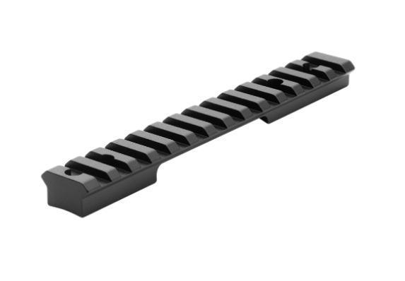 Leupold BackCountry 1-Piece Cross-Slot Base Remington 700 LA 20 MOA – Matte Black