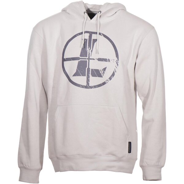 Leupold Distressed Reticle Hoodie Bone M